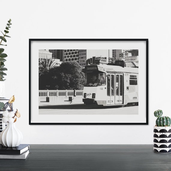 Tram Melbourne Australia Print Wall Art A4 A3 A2 A1