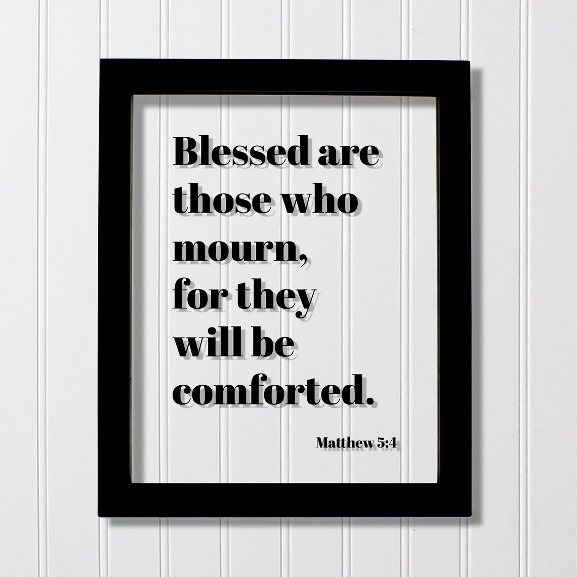 Matthew 5:4 Blessed Are Those Who Mourn Art Print