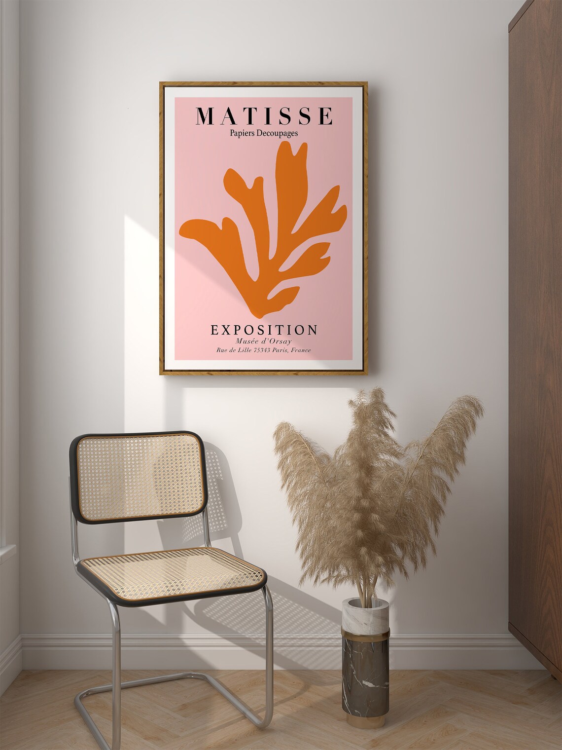 Matisse Cut Out Leaf Poster, Minimal Exhibition Print - Image 2