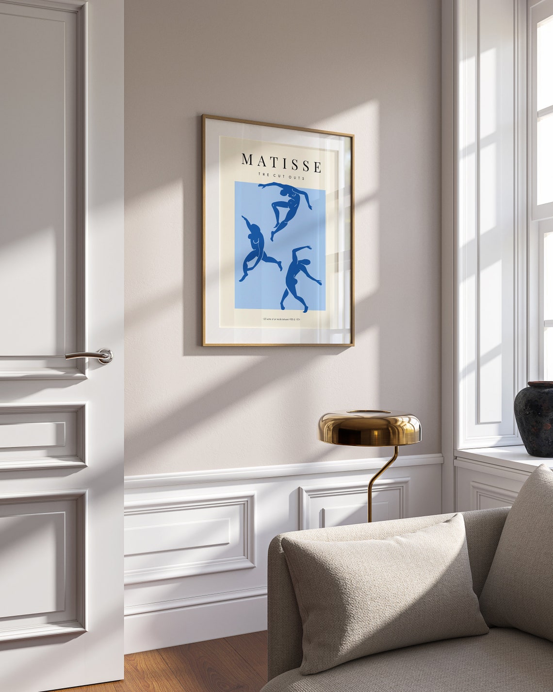 Henri Matisse The Cut Outs Blue Dancers Leap Abstract Art Poster - Image 3