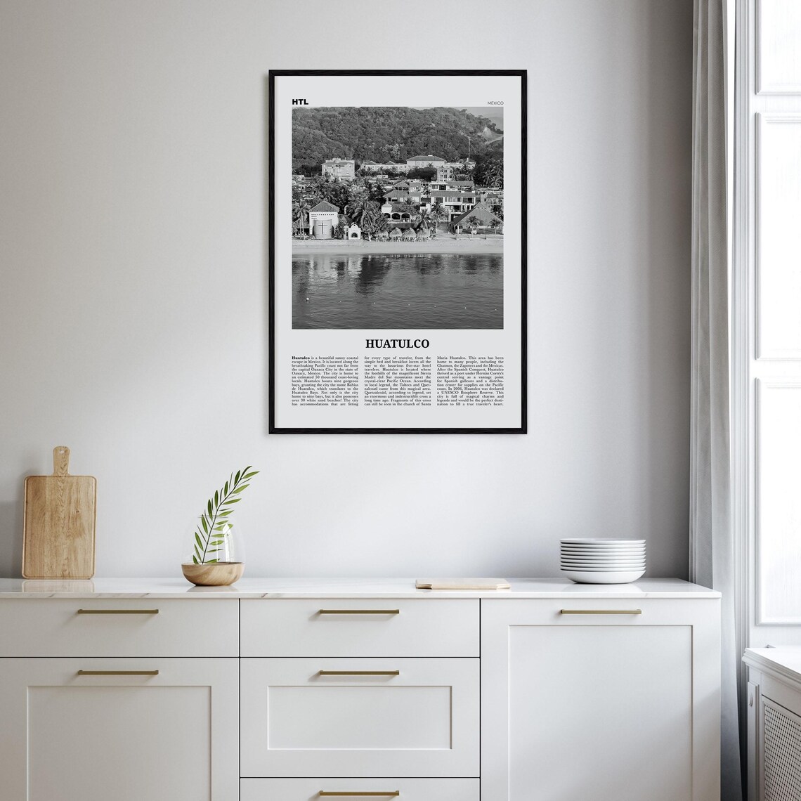 Huatulco, La Crucecita Mexico Oaxaca Art Print - Image 2