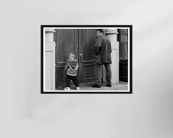 Big Daddy Movie Poster Funny Bathroom Wall Art Black And White Toilet Print Restroom Decor