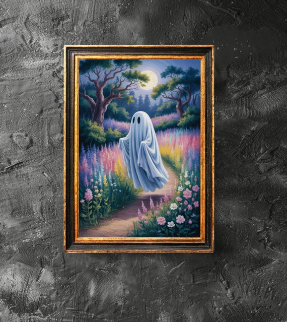 Is Dancing In The Forest Dark Academia Halloween Decor Haunting Funny Poster Girly
