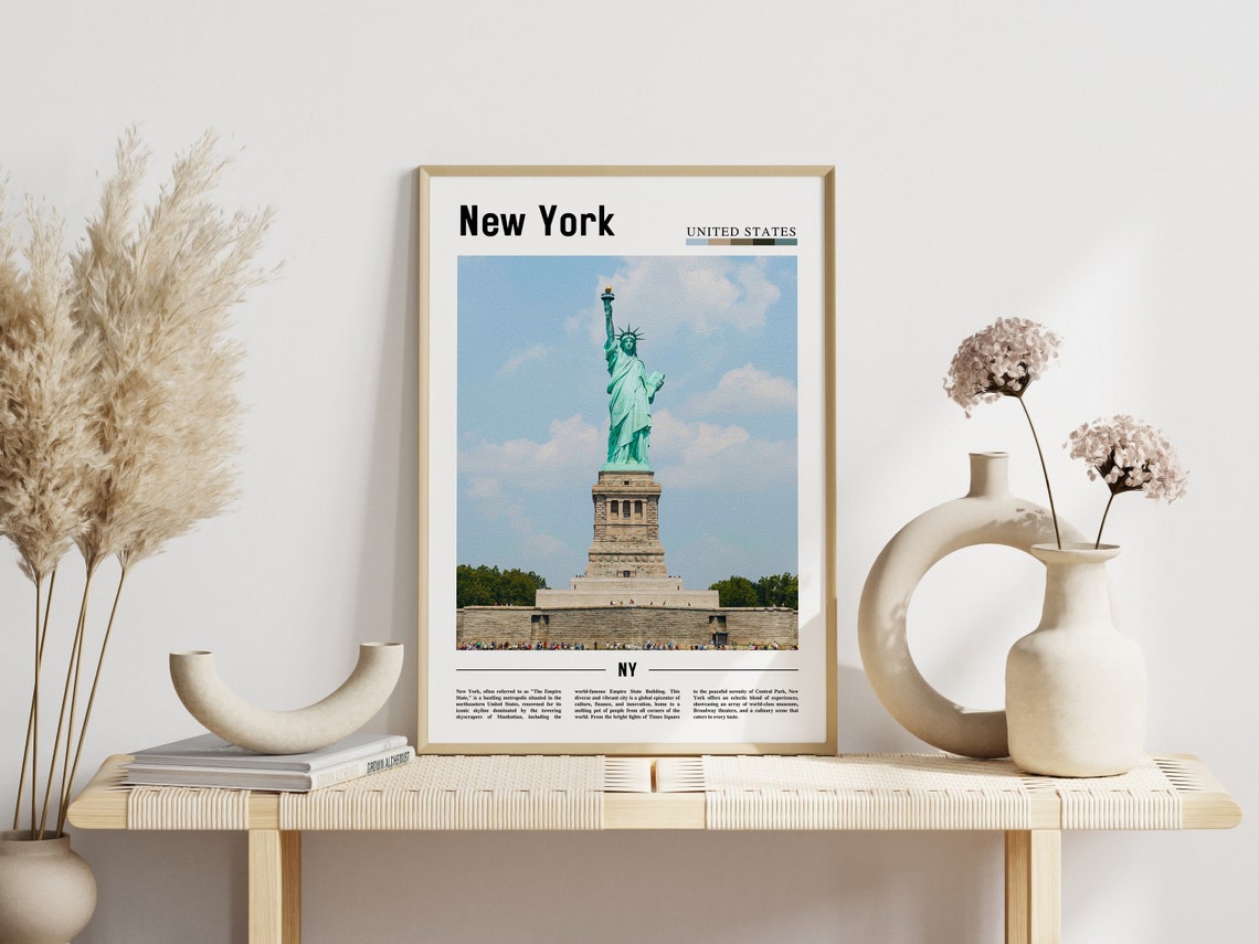 New York Poster New York Print New York Wall Art Ny Photo Ny Poster Ny Print New York Photo Travel Poster - Image 3