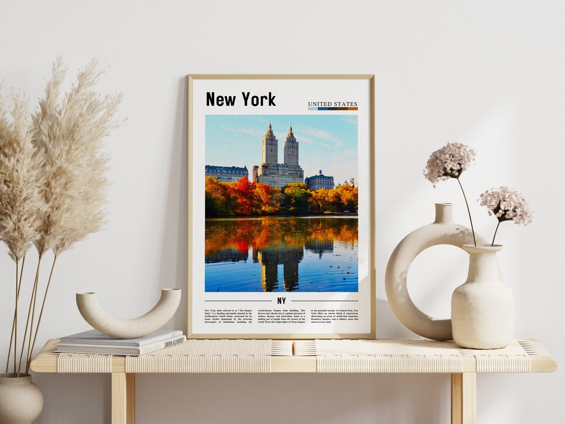 New York Poster New York Print New York Wall Art Ny Photo Ny Poster Ny Print New York Photo Travel Poster - Image 3