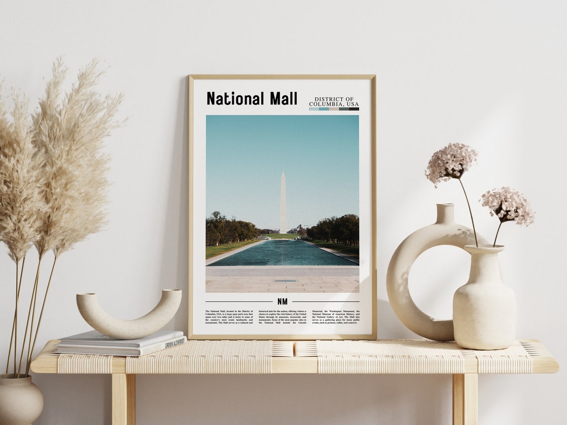 National Mall Poster National Mall Print National Mall Wall Art United States Photo United States Poster United States Print - Image 3