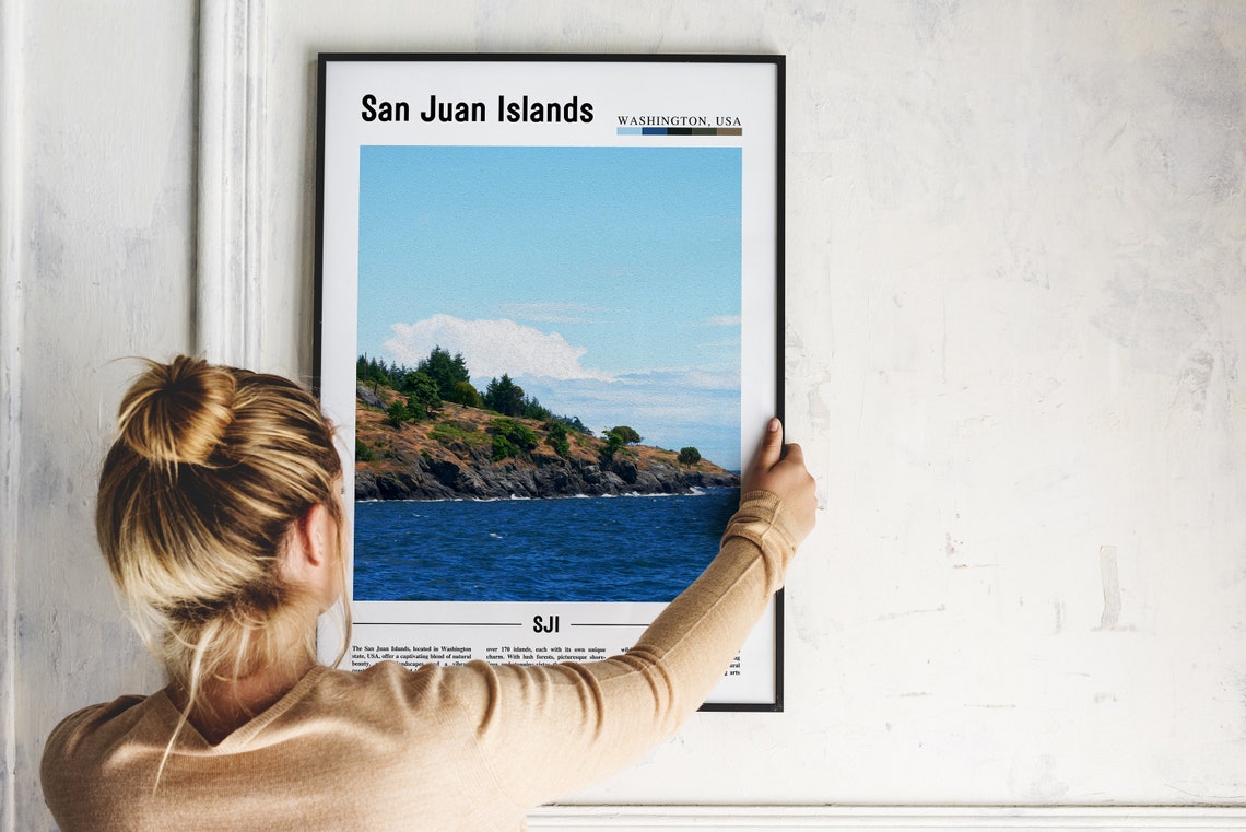 San Juan Islands Poster San Juan Islands Print San Juan Islands Wall Art United States Photo United States Poster United States Print - Image 2
