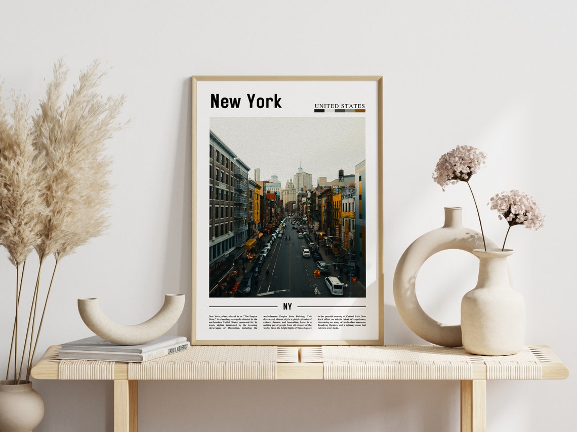 New York Poster New York Print New York Wall Art Ny Photo Ny Poster Ny Print New York Photo Travel Poster - Image 3