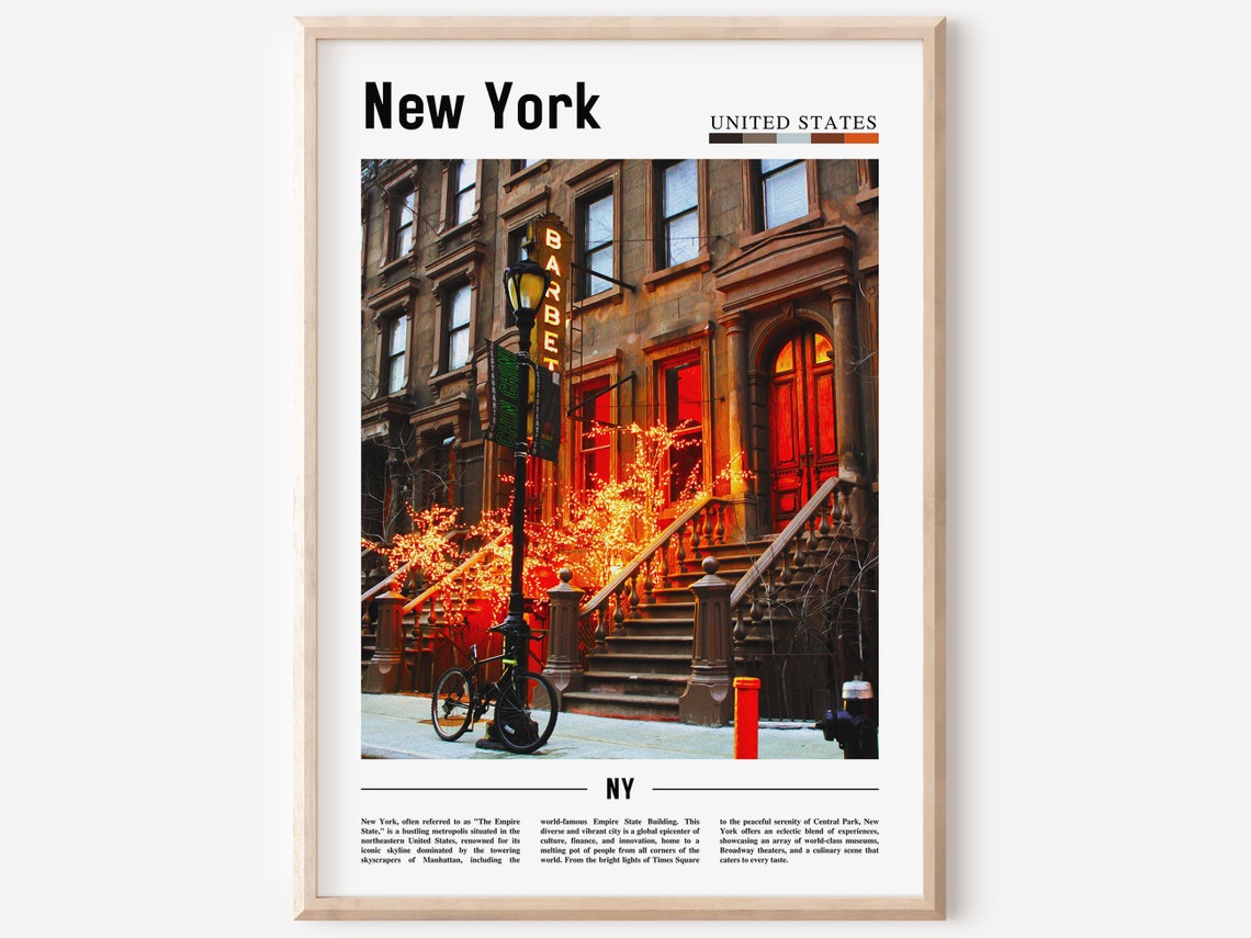 New York Poster New York Print New York Wall Art Ny Photo Ny Poster Ny Print New York Photo Travel Poster