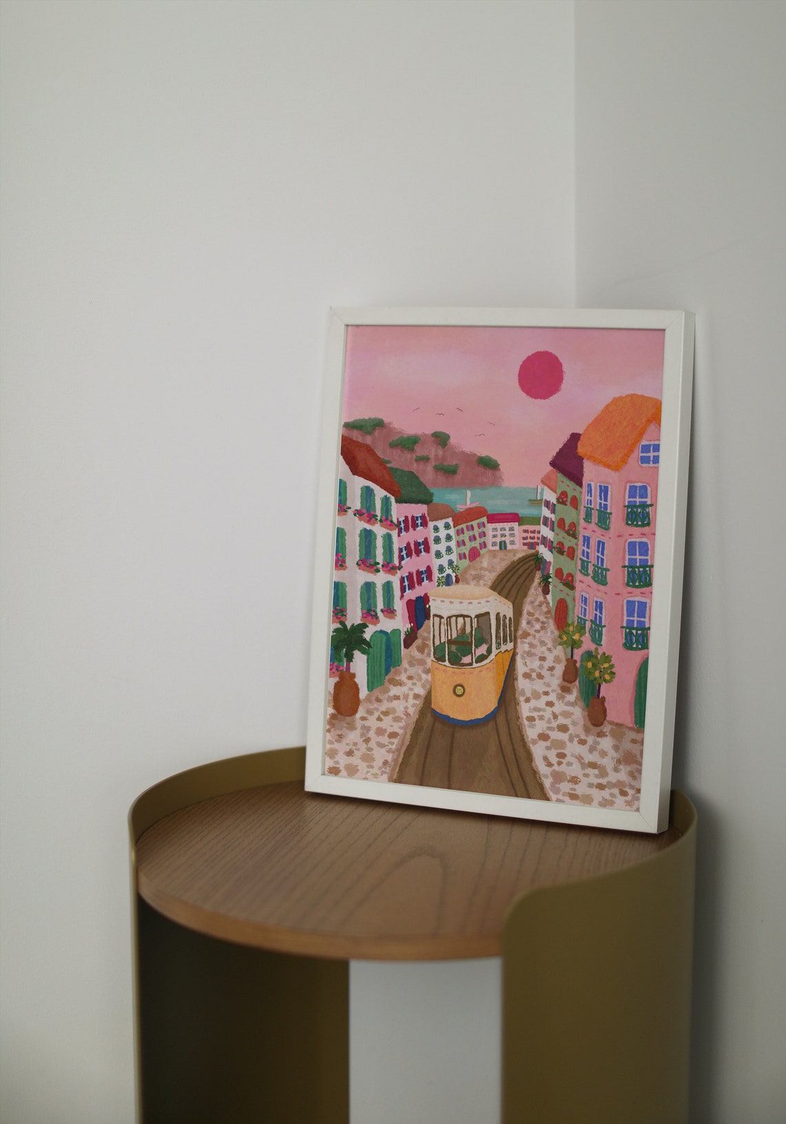 Lisbon Portugal - Modern Travel Poster - Image 3