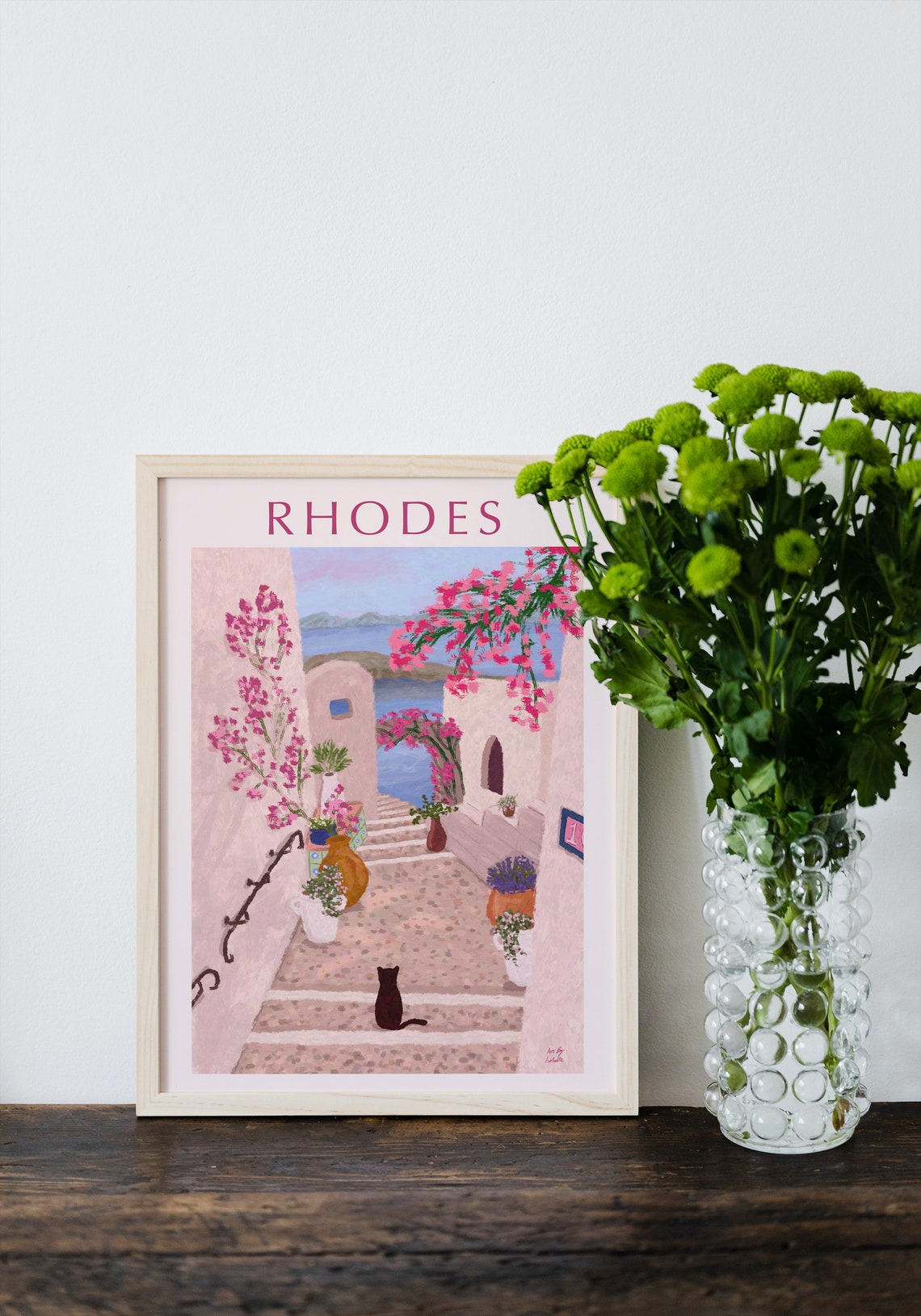 Rhodes Rhodes Classic Travel Poster - Image 2