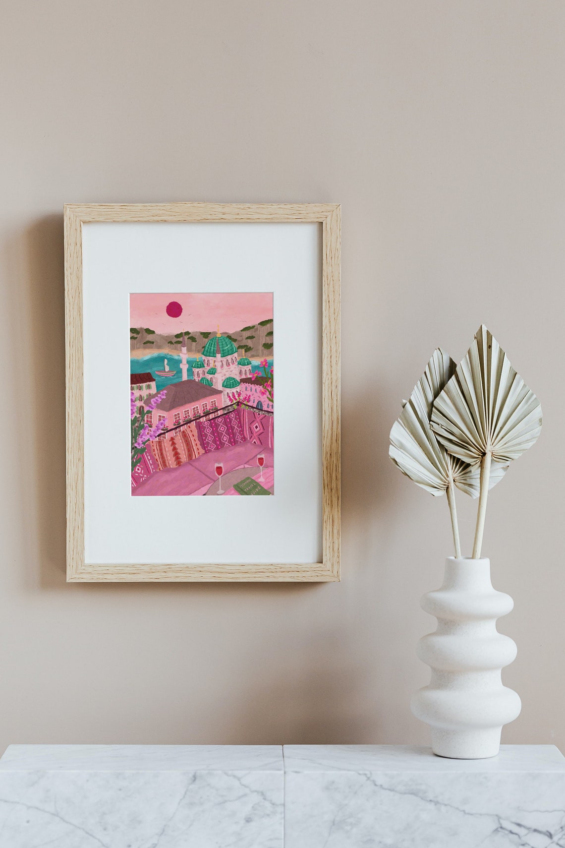 Istanbul Istanbul Vintage City Art Print - Image 7