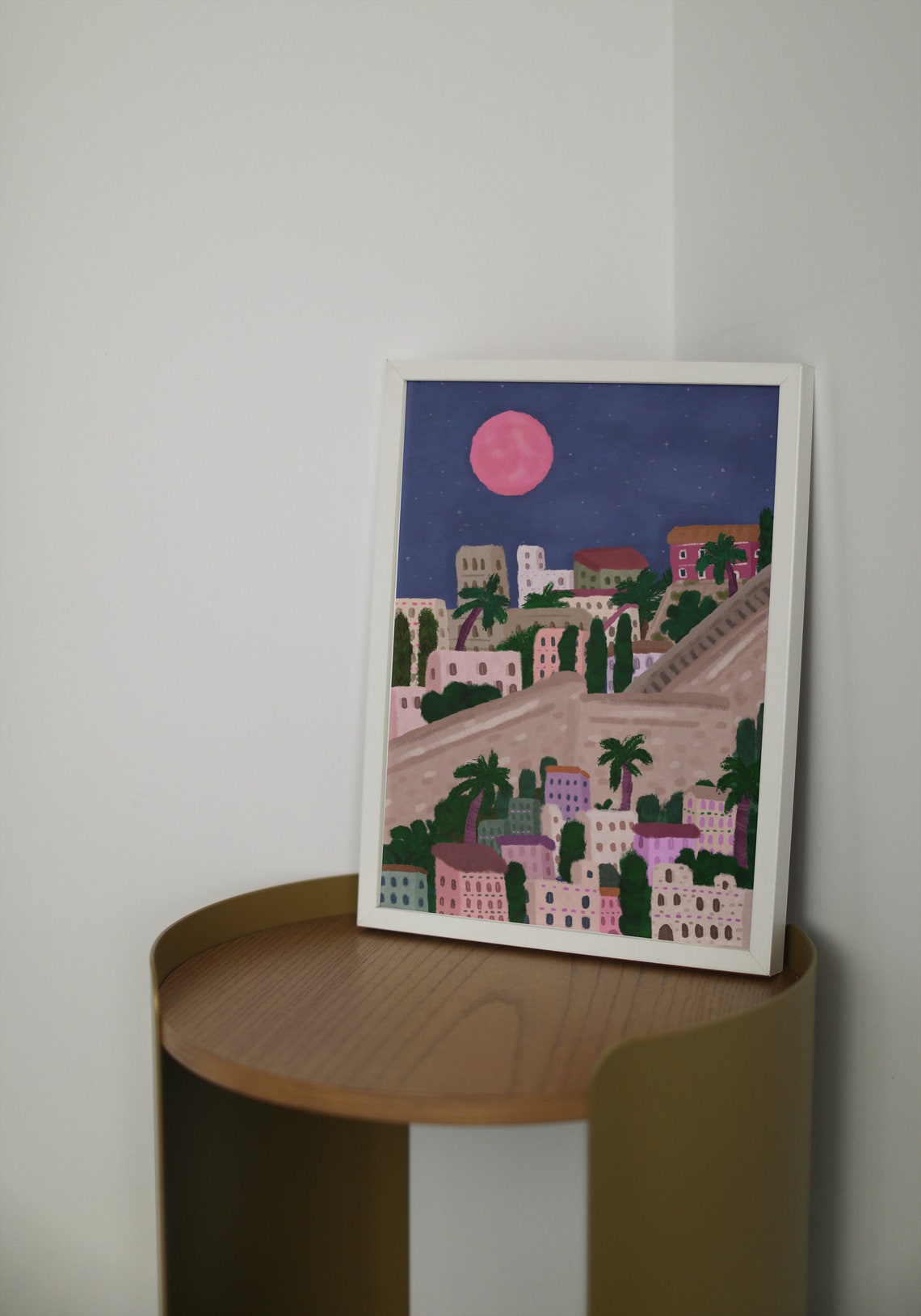Ibiza Old Retro City Travel Poster - Image 7