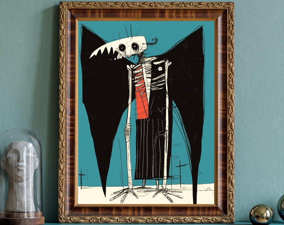 Pleased To Be Here No1 Unique Canvas Art Print