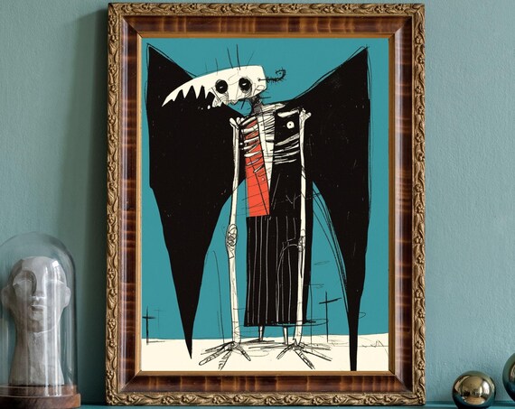 Pleased To Be Here No1 Unique Canvas Art Print