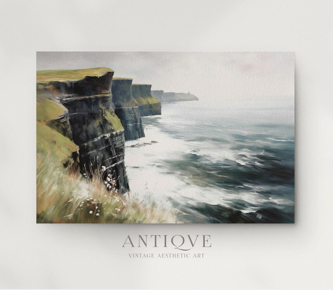 Cliffs Of Moher Wall Art, Irish Landscape Print - Image 3