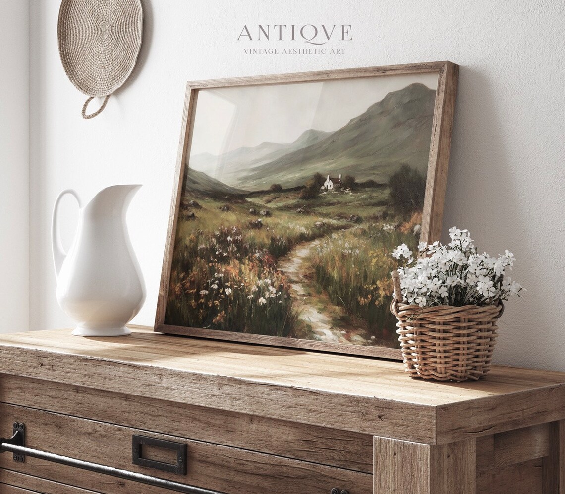 Spring Irish Landscape, Irish Countryside Art Print - Image 3