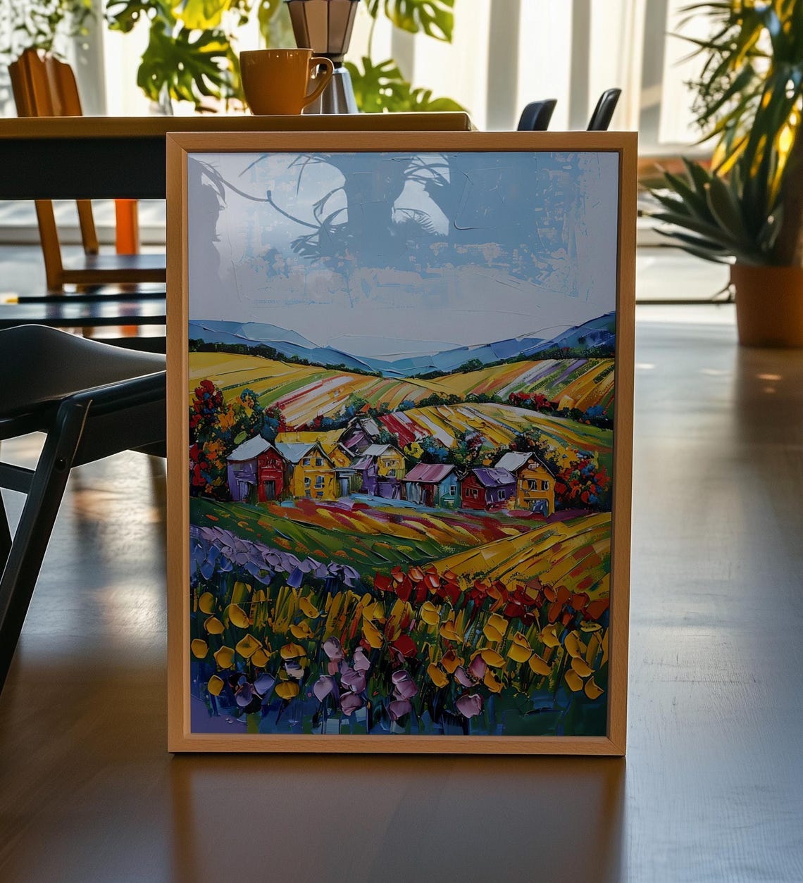 Matisse Farmhouse Rural Scenery Art Print