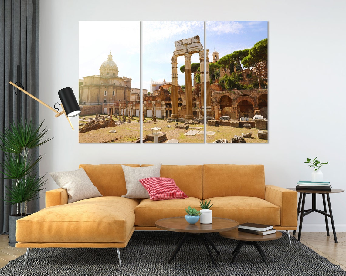 Architecture And Landmark Of Antique Rome Picture Art For Wall Italy Art For Gift Italy Decoration Antique Rome Pictures Print On - Image 5