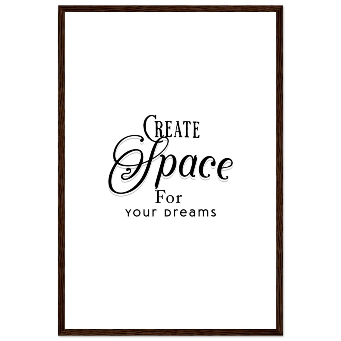 Create Space for Dreams Motivational Quote - Image 2