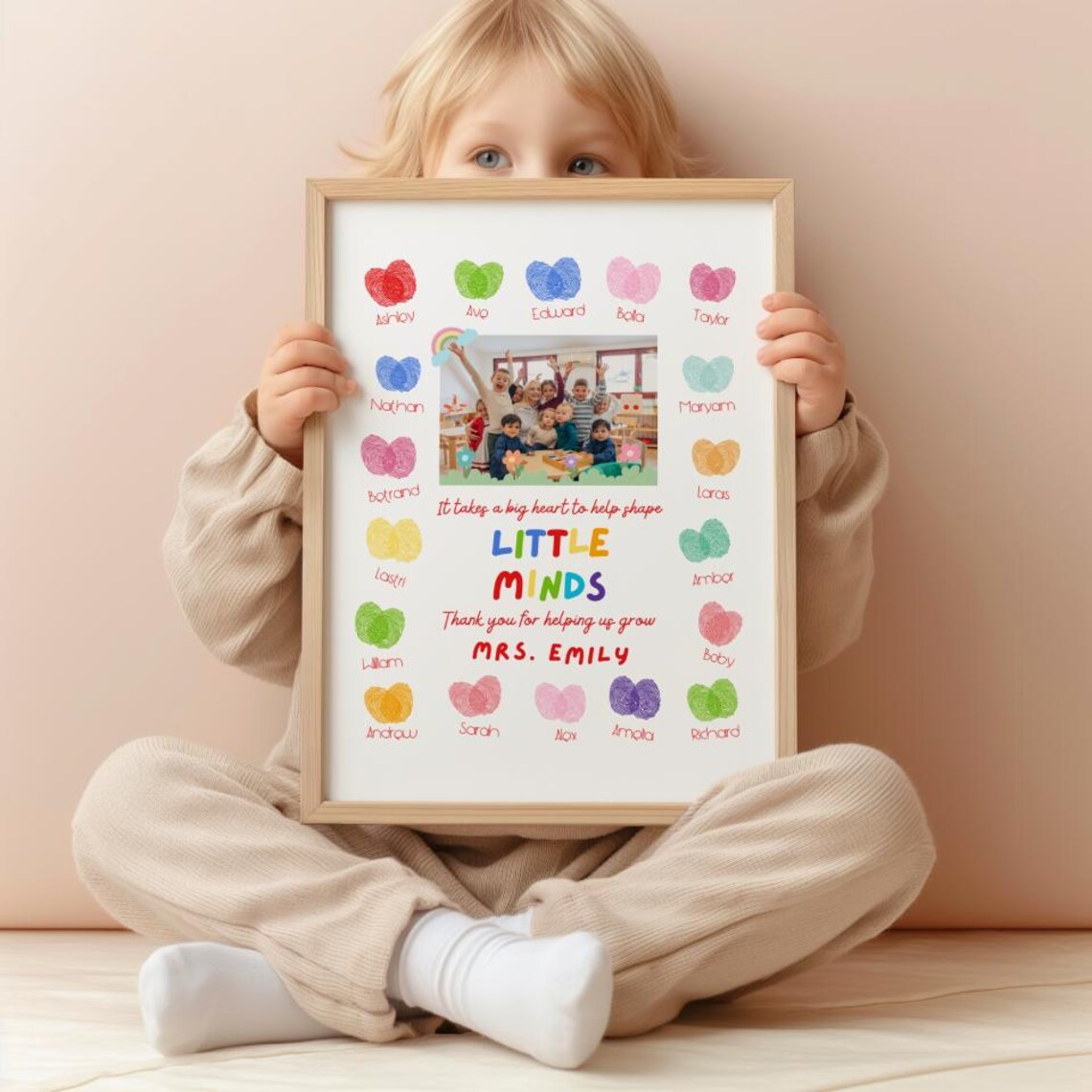 Teacher Appreciation Gift, Thank You Art Print - Image 6
