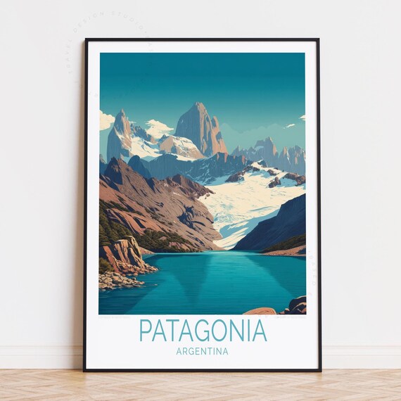 Travel Poster Argentina Wall Art South America Print Home Decor Birthday Gifts Wedding Present