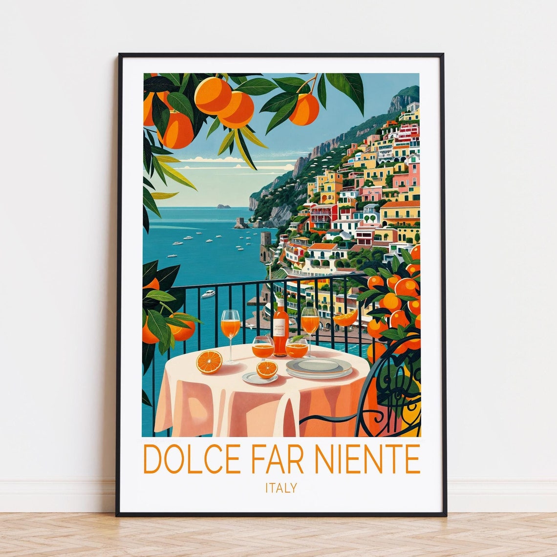 Dolce Far Niente Home Decor Poster