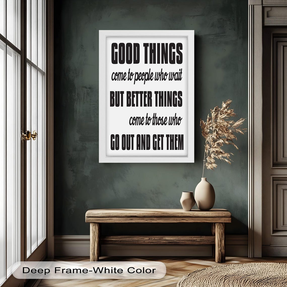 Good Things Come To Those Who Hustle, Typography - Image 5