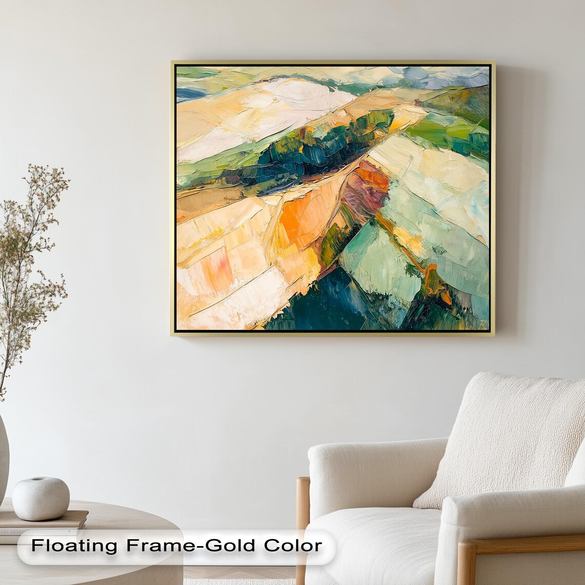 Colorful Landscape, Abstract Aerial View - Image 3