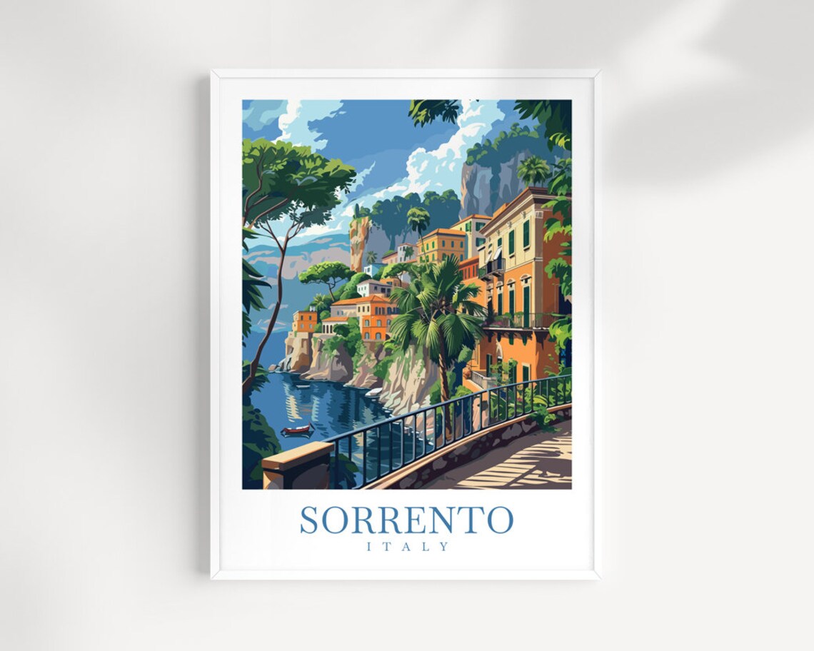 Sorrento Gift Travel Poster