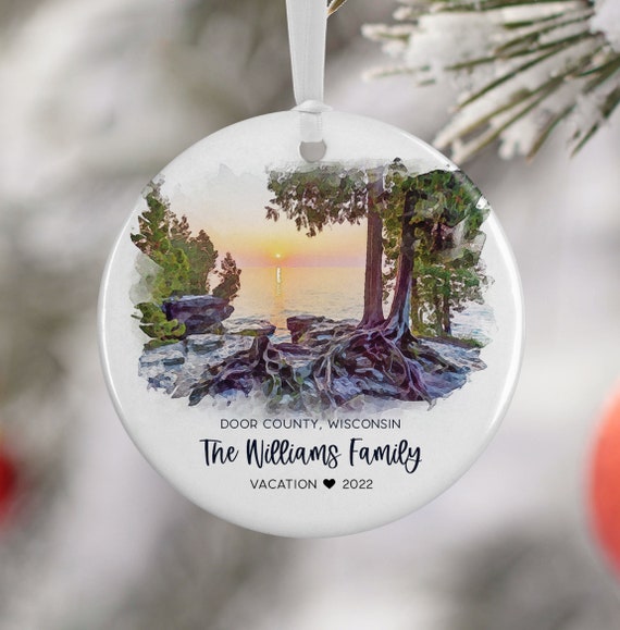 Door County Wisconsin Travel Souvenir Art Print