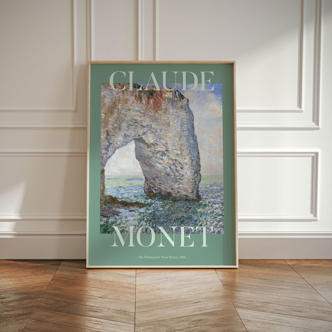 Claude Monet Landscape, Modern Impressionism Art Print