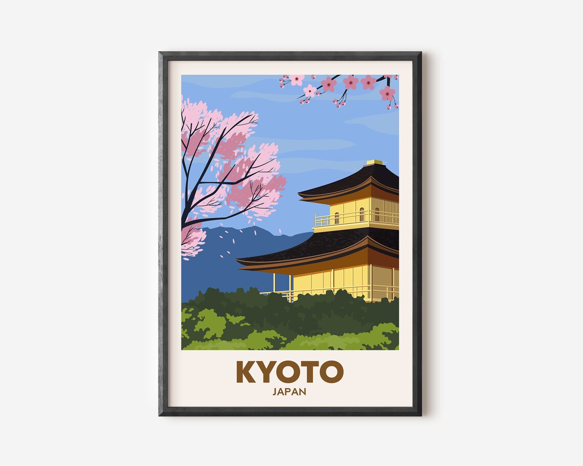 Japan Travel Print, Kyoto Gift for Art Lovers - Image 4