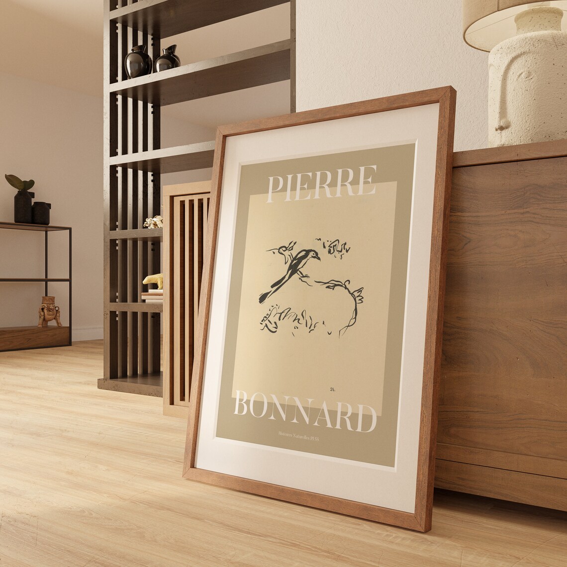 Pierre Bonnard Vintage Minimalist Art Print - Image 2