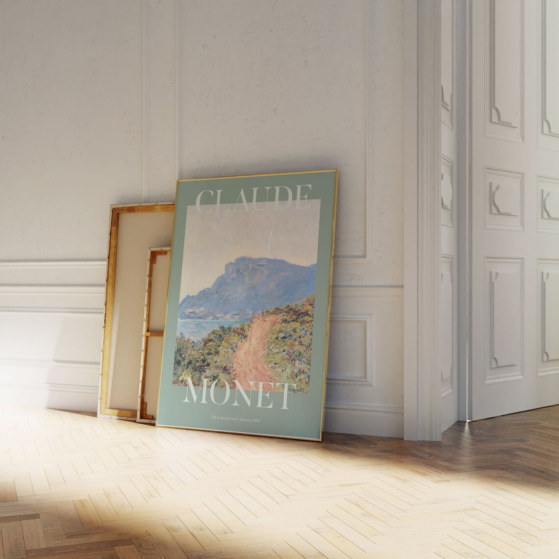 Claude Monet Landscape, Modern Impressionism Art Print - Image 2