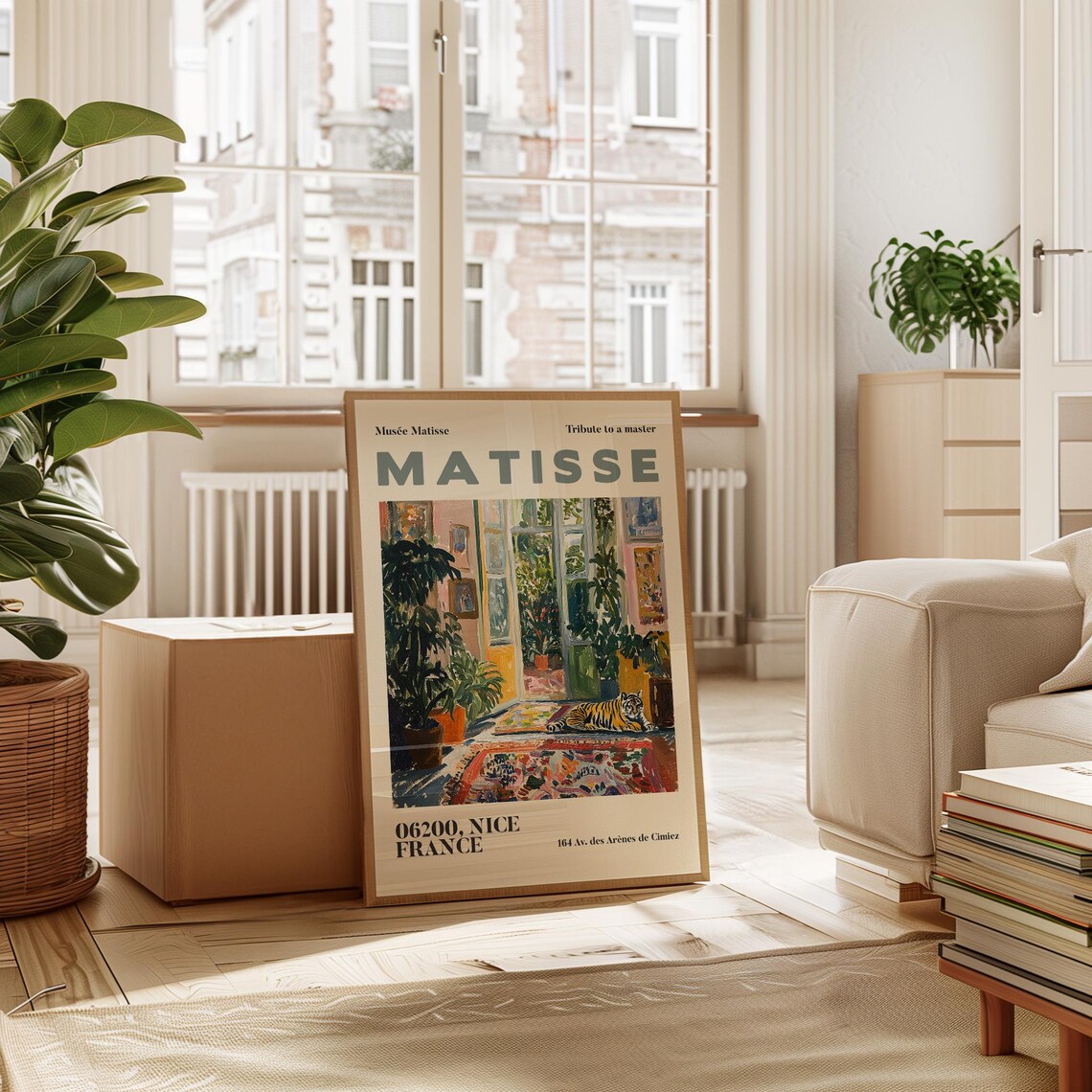 Henry Matisse Exhibition Poster, Garden Scenery Art Print - Image 3