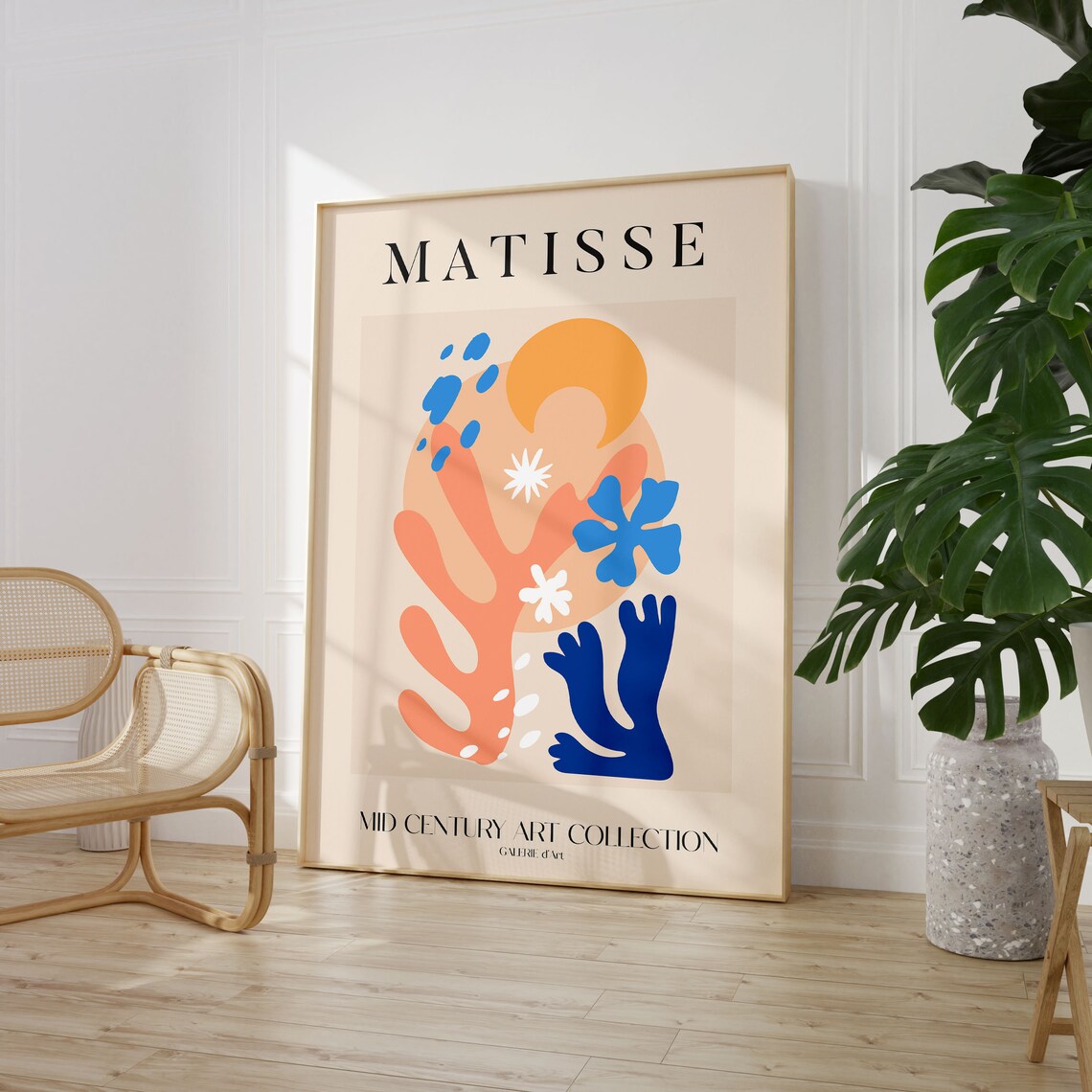 Henri Matisse Exhibition Poster, Scandinavian Design - Image 4