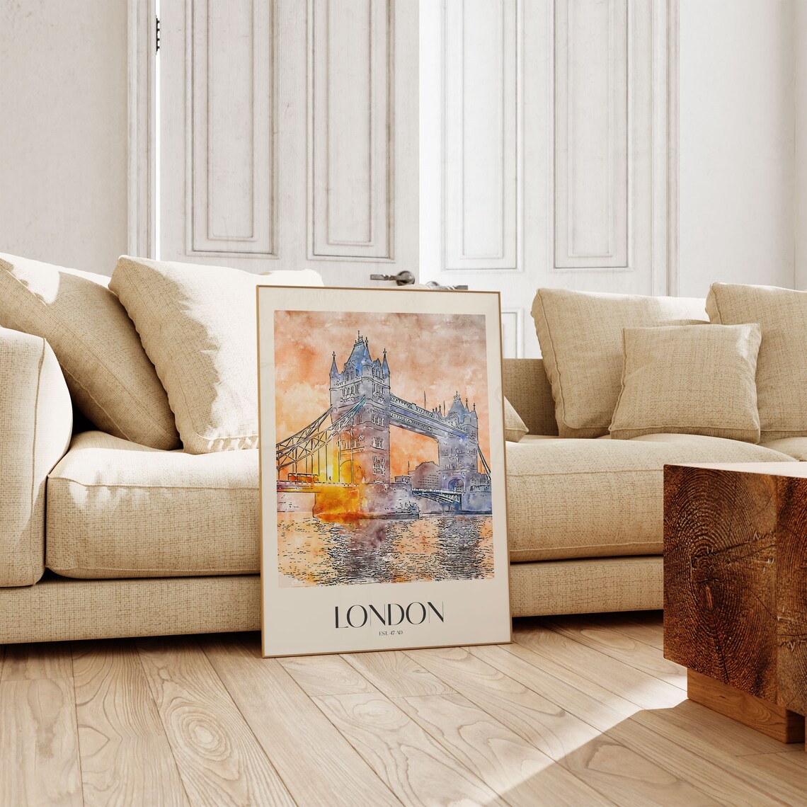 London Travel Poster, British Gallery Wall Decor - Image 4