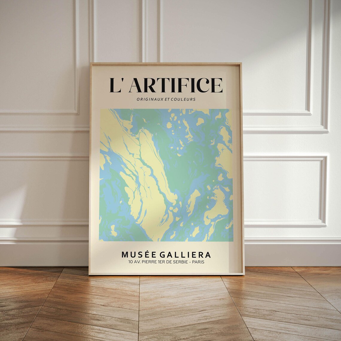 Abstract Wall Art, Minimalist Exhibition Gallery Objects - Image 2