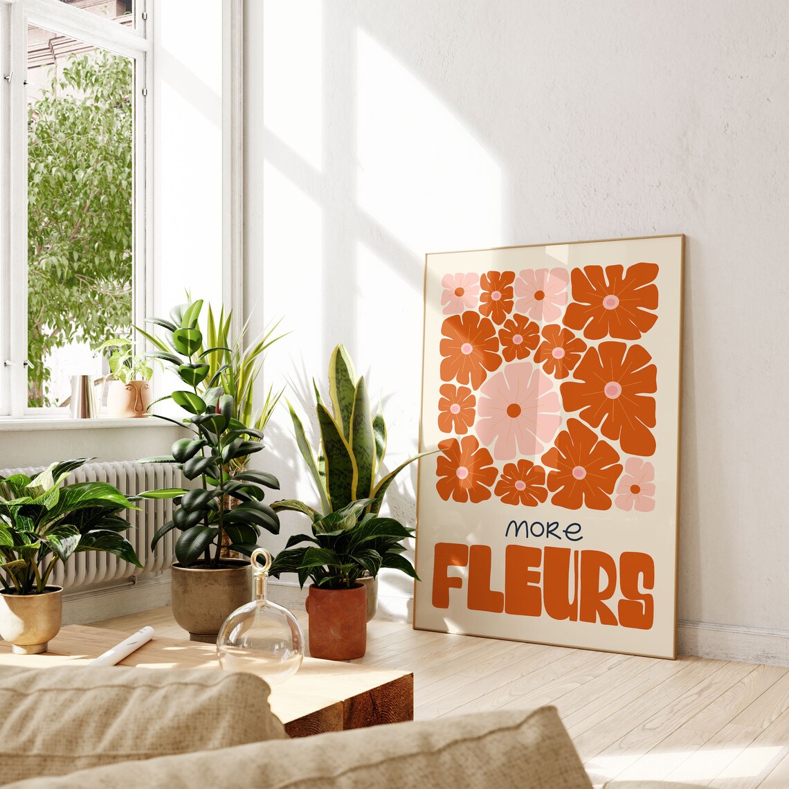 Henri Matisse Flower Market Watercolor Art Print - Image 3