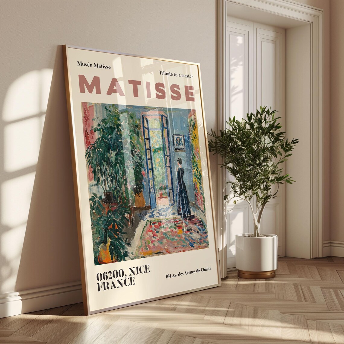 Henri Matisse Exhibition Poster - Matisse-Style - Image 2