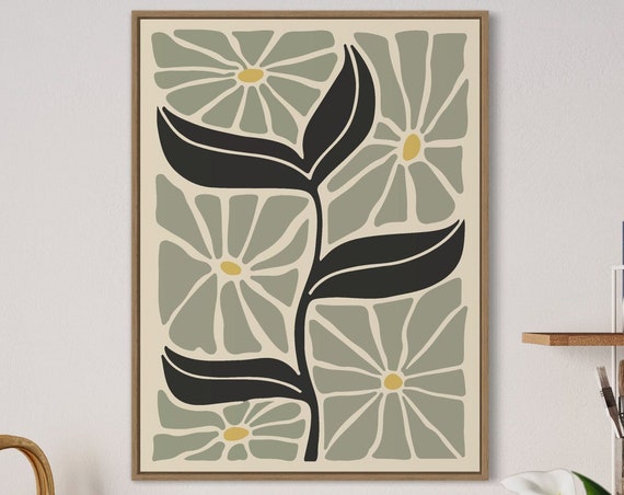Botanical Sage Travel Poster