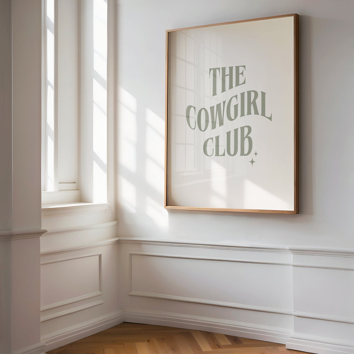 The Cowgirl Club Print Western Art Print Cowgirl Wall Art Rodeo Print Trendy Wall Art Retro Western Wall Art Wall Art - Image 2
