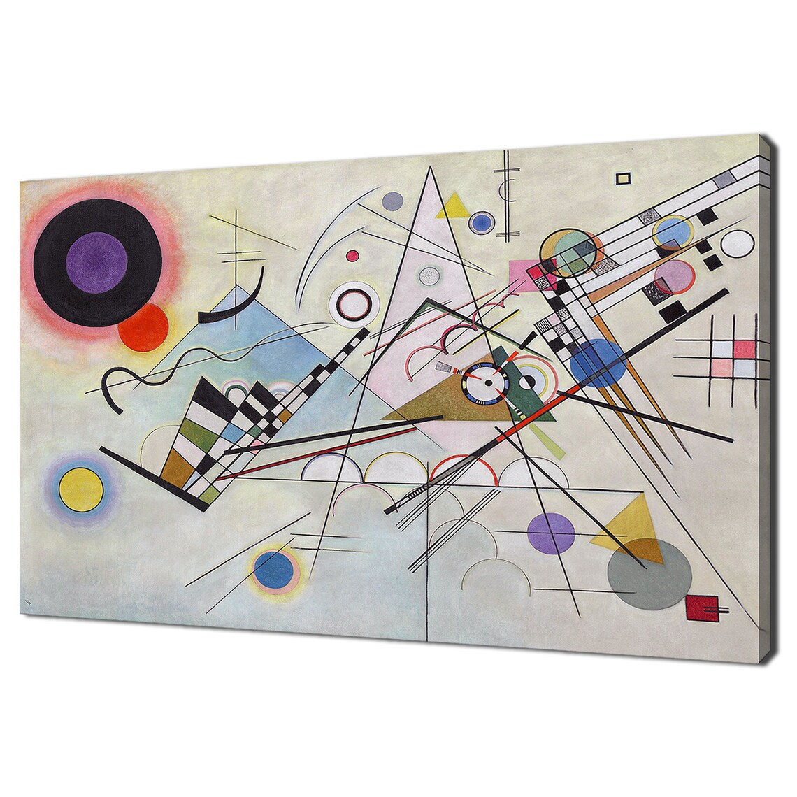 Wassily Kandinsky Composition VIII, Abstract Art Print