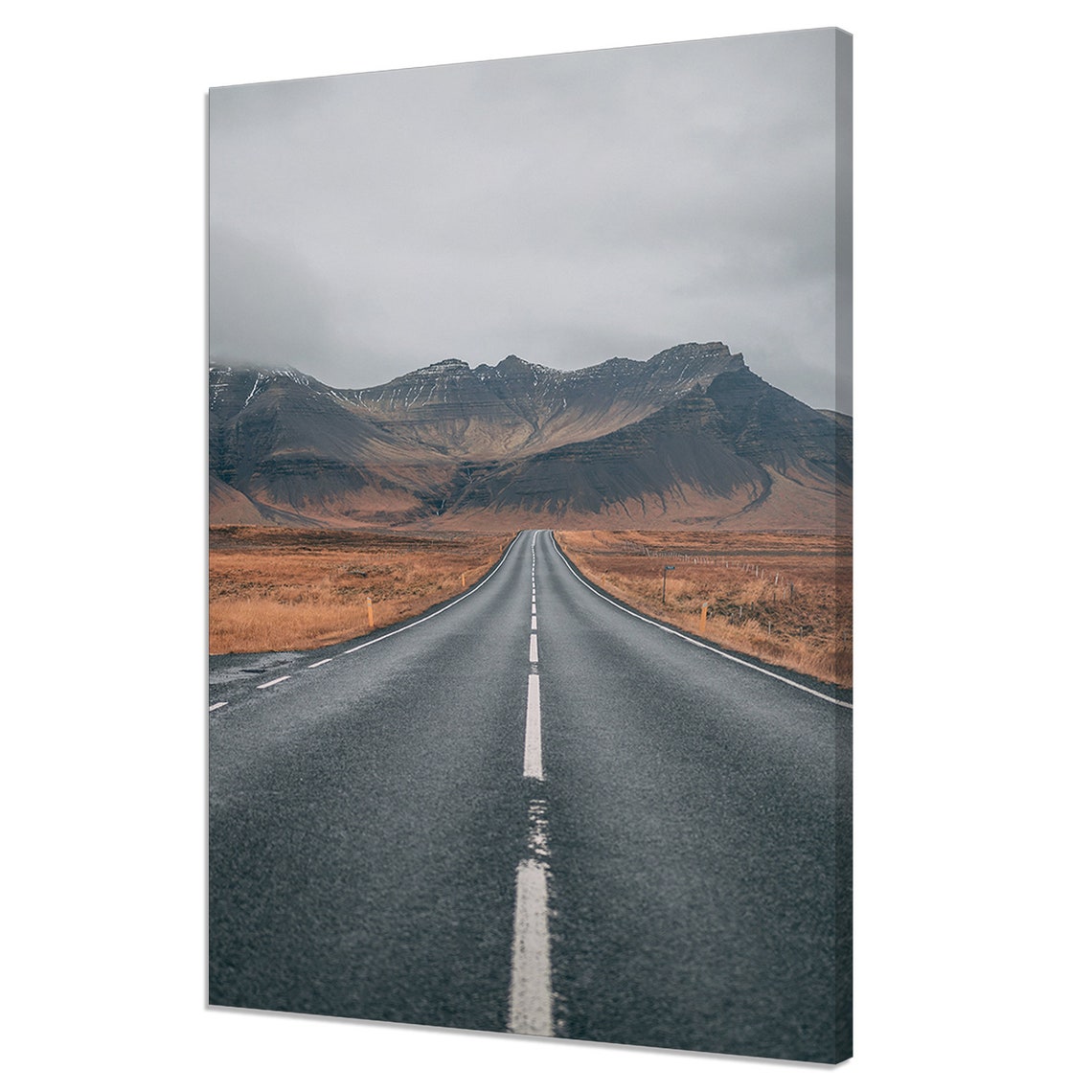 Road Through The Mountains Landscape Modern Design Home Decor Print Wall Art Picture