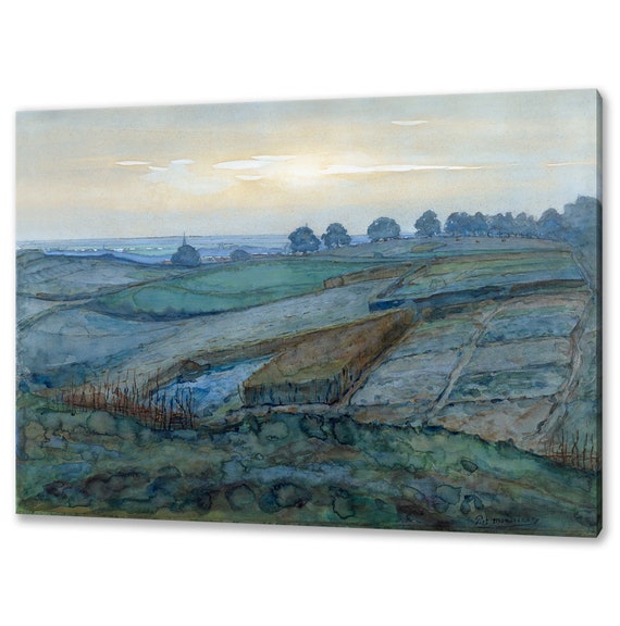 Landscape Near Arnhem 1903, Piet Mondrian Art Print