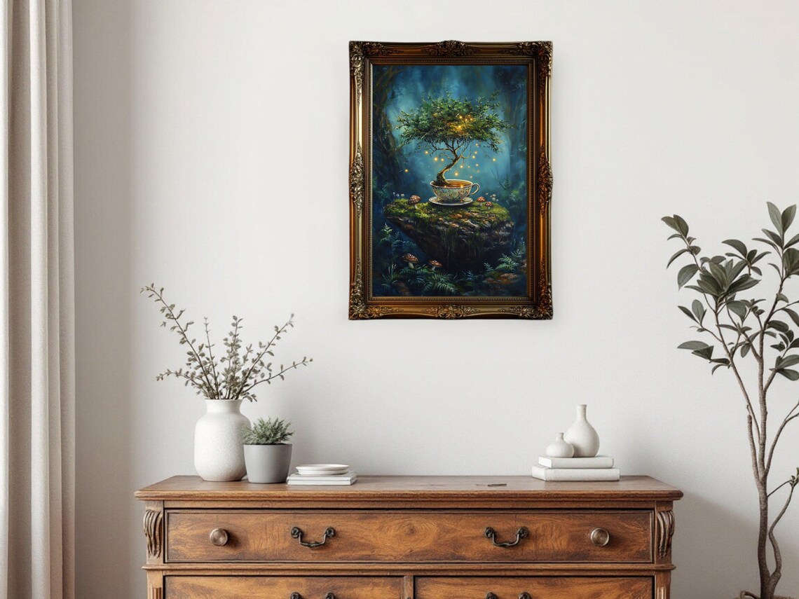 Enchanted Forest - Contemporary Travel Poster - Image 3