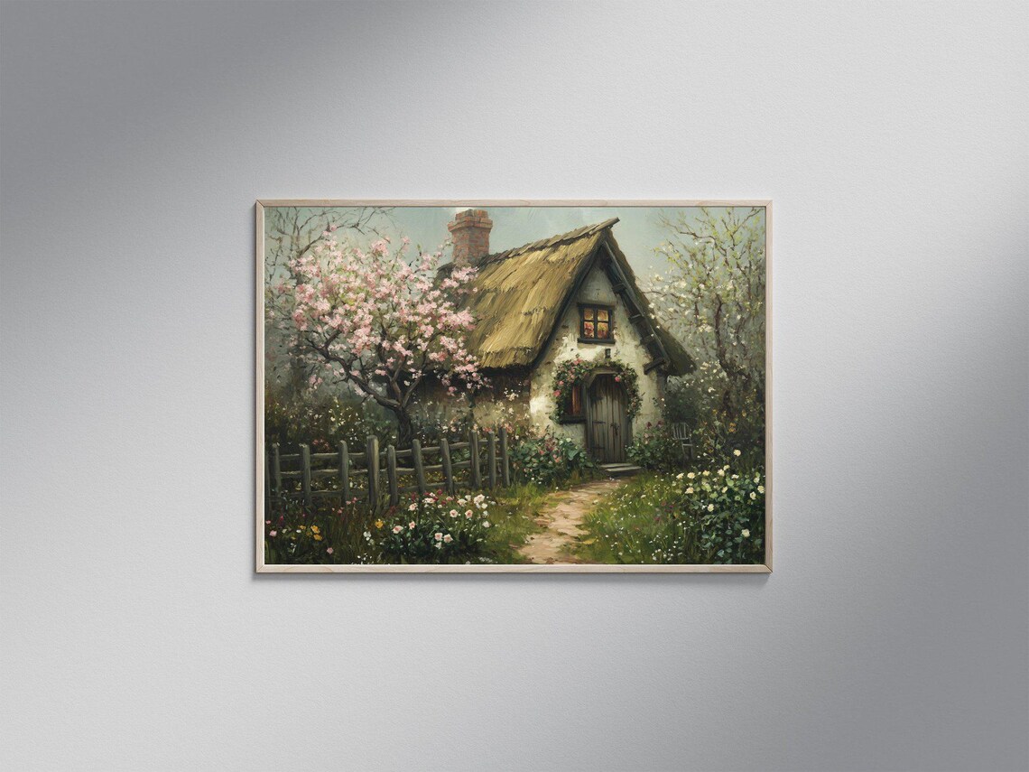 Cottage Inspired - Contemporary Travel Poster