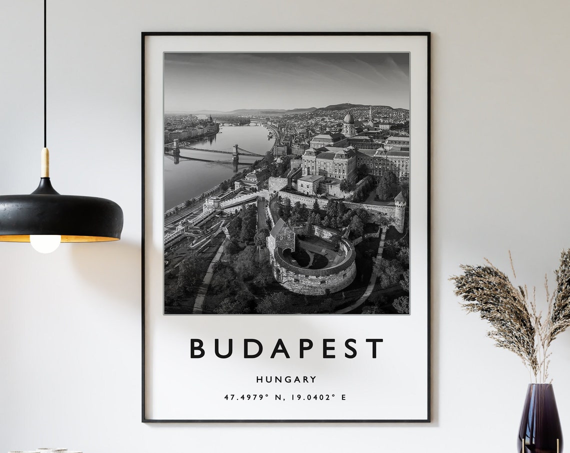 Budapest Travel Print Budapest Travel Poster Hungary Travel Poster European Travel Art Print Photographic Wall Art Travel Print