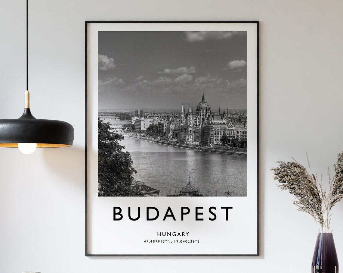 Budapest Travel Gift Travel Art Poster Print